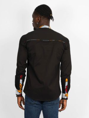 CHEMISE_MAO_NOIRE_MANCHES_LONGUES_WAX_ABIDJAN_3
