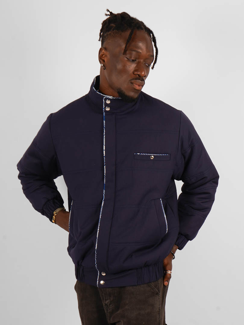 DOUDOUNE_GABARDINE_BLEU_MARINE_HOMME_1