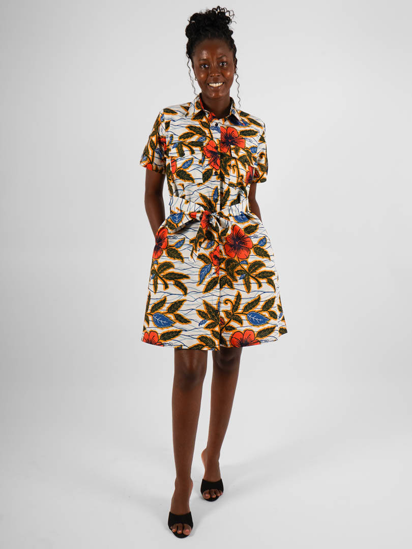 ROBE_CHEMISE_WAX_FEMME_KINSHASA_1