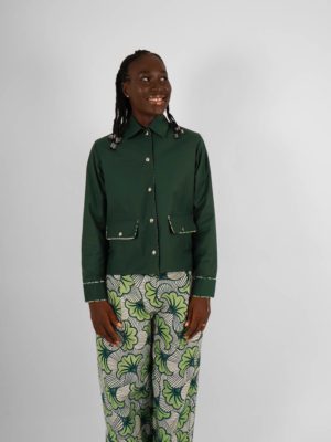 VESTE_LISERE_WAX_FEMME_VERT_3