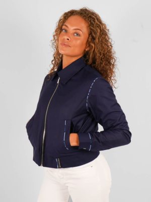 VESTE_WAX_FEMME_MARINE_1