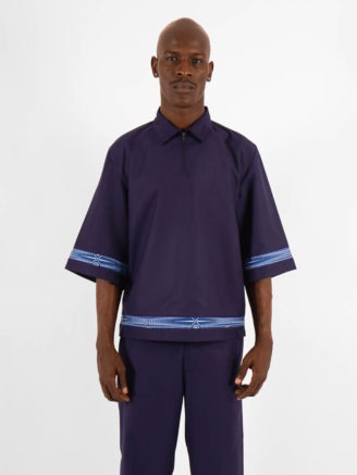 Polo bleu marine