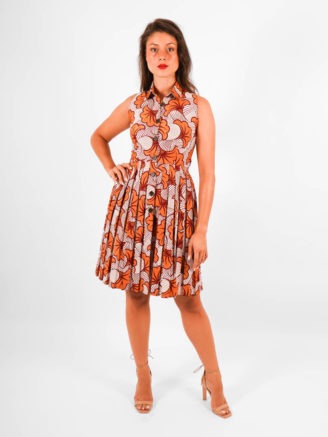 Robe plissée Bamako