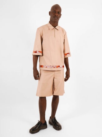 Short beige